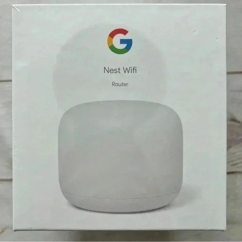 New Google Nest Snow AC2200 Round 4x4 MU-MIMO WiFi Dual Band Wireless Router